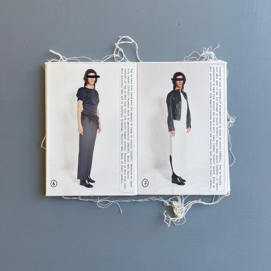 Maison Martin Margiela - Lookbook Women S/S 2002 - Saint-Martin Bookshop