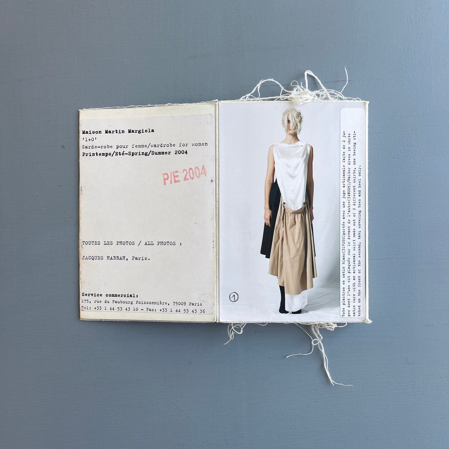 Maison Martin Margiela - Lookbook Women S/S 2004 - Saint-Martin Bookshop