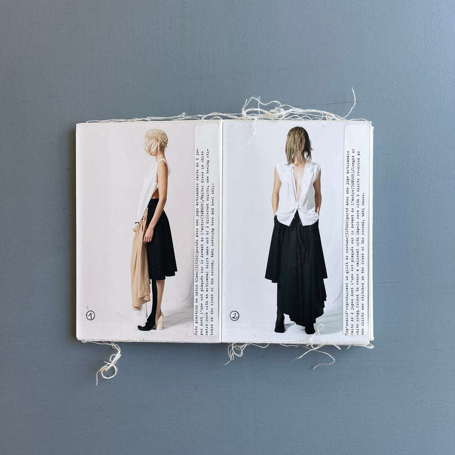 Maison Martin Margiela - Lookbook Women S/S 2004 - Saint-Martin Bookshop