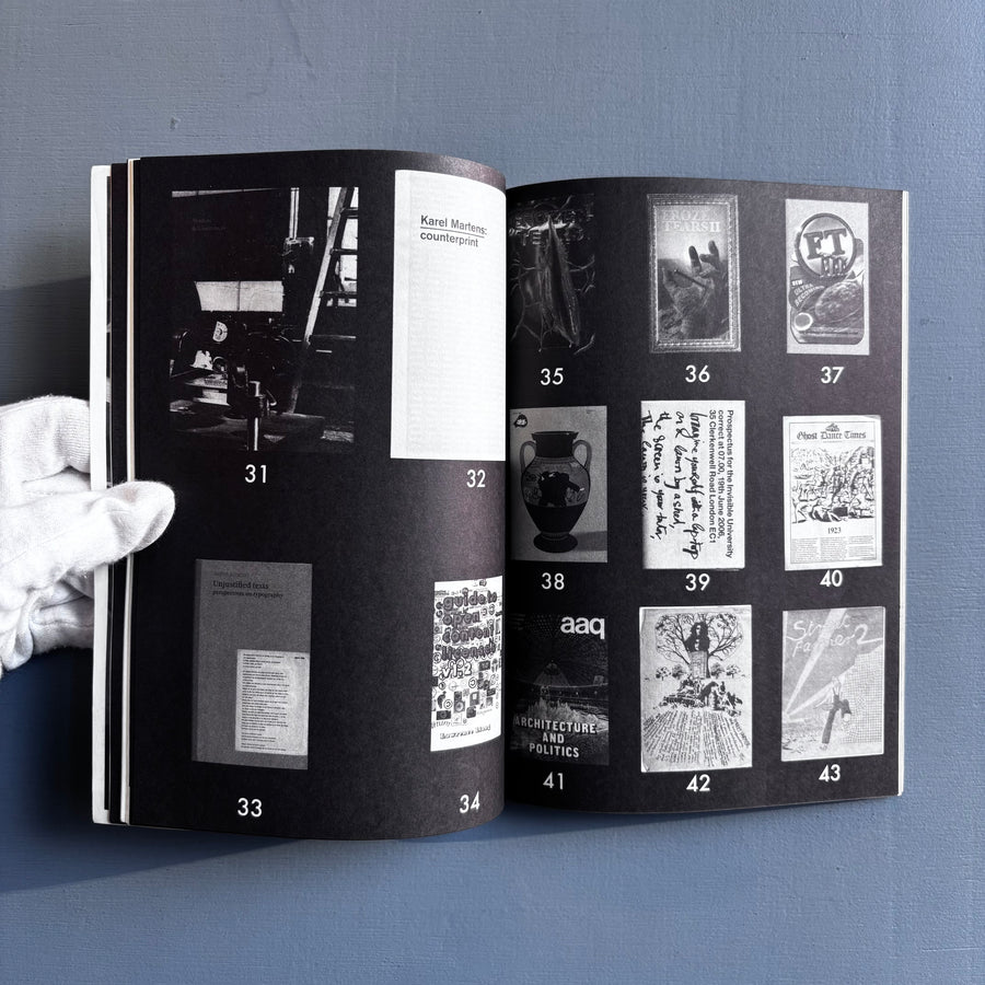 Forms Of Inquiry: The Architecture Of Critical Graphic Design - Architectural Association London 2007 - Saint-Martin Bookshop