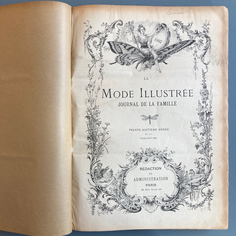 La Mode illustrée - Trente-huitième année - Firmin-Didot 1897 - Saint-Martin Bookshop