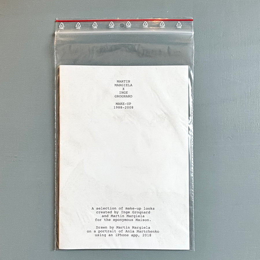 Martin Margiela x Inge Grognard - Make-Up 1988-2008 - MoMu 2024 - Saint-Martin Bookshop