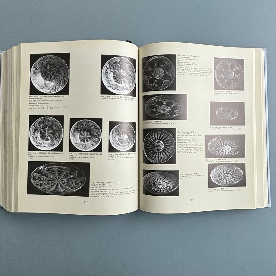 René Lalique - Catalogue raisonné de l'oeuvre de verre - Les éditions de l'amateur 1989 - Saint-Martin Bookshop