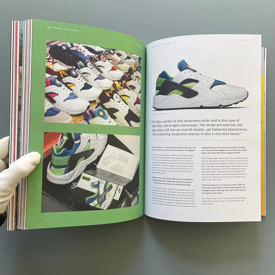 Sneaker Freaker x Nike - Genealogy of Innovation 1971-2014 - Saint-Martin Bookshop