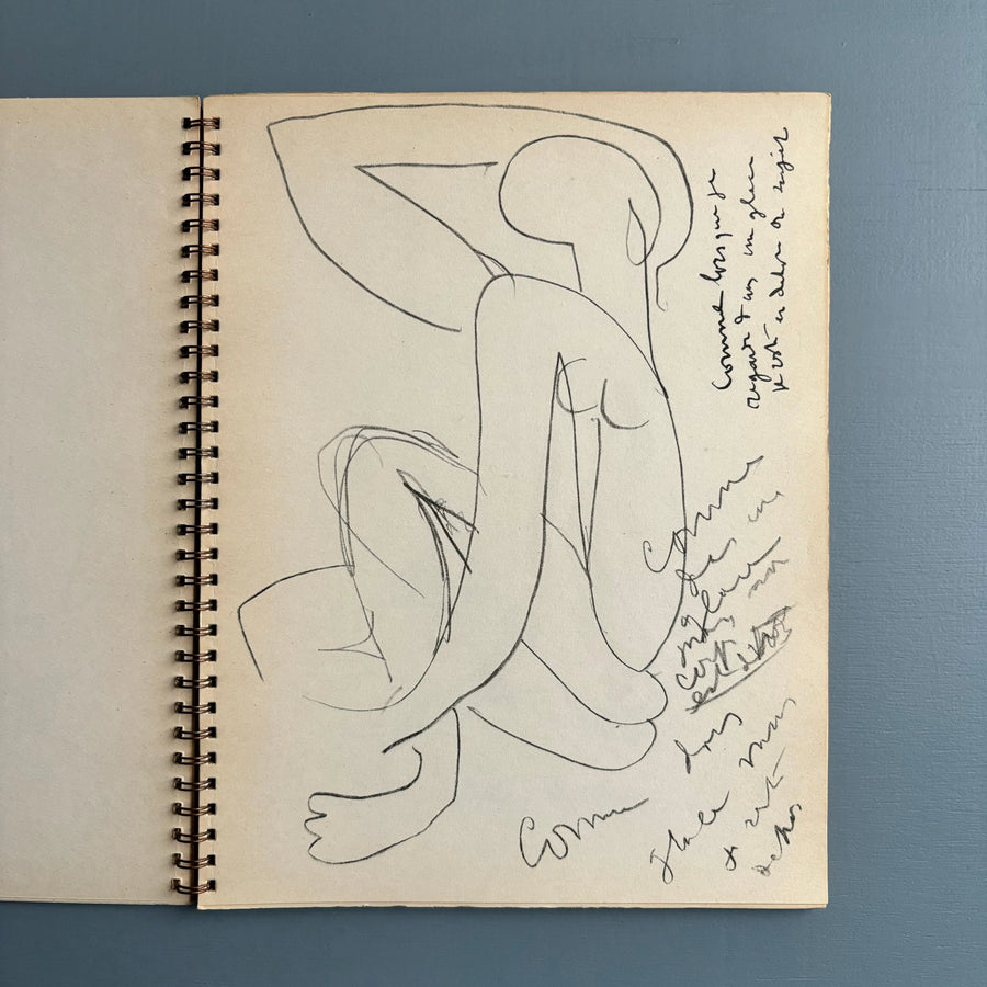 Henri Matisse, carnet de dessins - Huguette Berès and Berggruen & Cie 1955 - Saint-Martin Bookshop