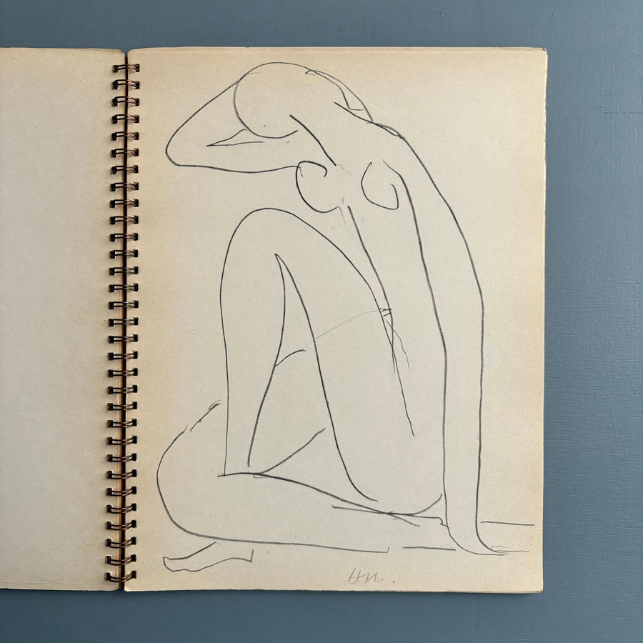 Henri Matisse, carnet de dessins - Huguette Berès and Berggruen & Cie 1955 - Saint-Martin Bookshop