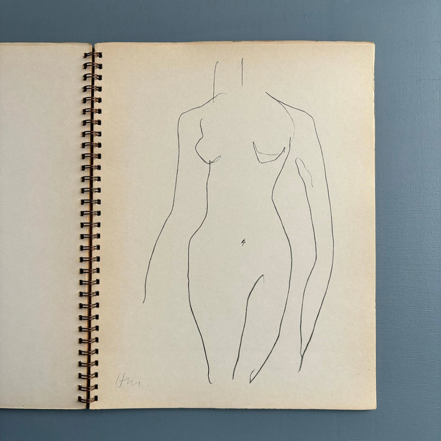 Henri Matisse, carnet de dessins - Huguette Berès and Berggruen & Cie 1955 - Saint-Martin Bookshop