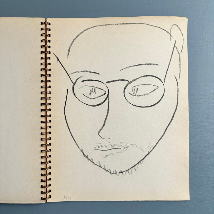 Henri Matisse, carnet de dessins - Huguette Berès and Berggruen & Cie 1955 - Saint-Martin Bookshop