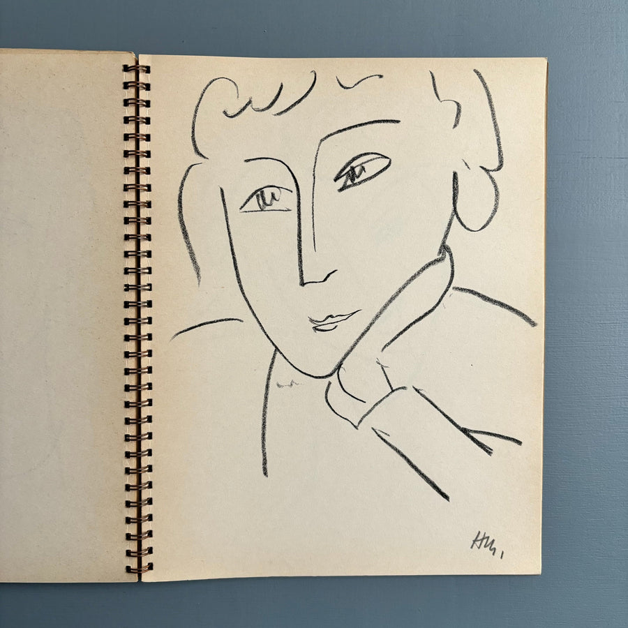 Henri Matisse, carnet de dessins - Huguette Berès and Berggruen & Cie 1955 - Saint-Martin Bookshop