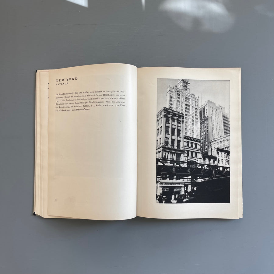 Erich Mendelsohn - Amerika. Bilderbuch eines Architekten - Rudolf Mosse 1928 - Saint-Martin Bookshop