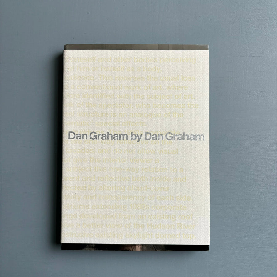 Dan Graham by Dan Graham - Chiba City Museum Of Art 2003 - Saint-Martin Bookshop