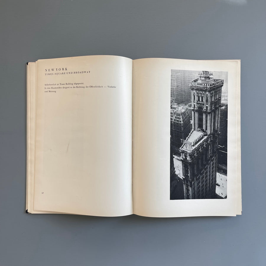 Erich Mendelsohn - Amerika. Bilderbuch eines Architekten - Rudolf Mosse 1928 - Saint-Martin Bookshop