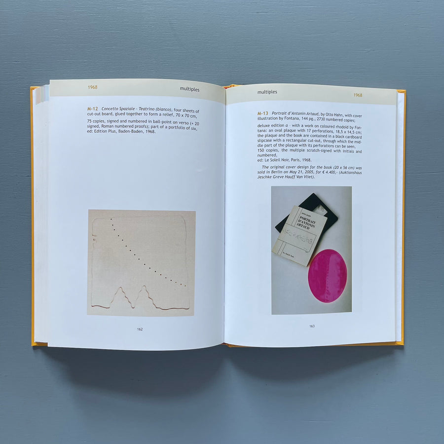 Lucio Fontana - Graphics, multiples and more... - Tuja Books 2006 - Saint-Martin Bookshop