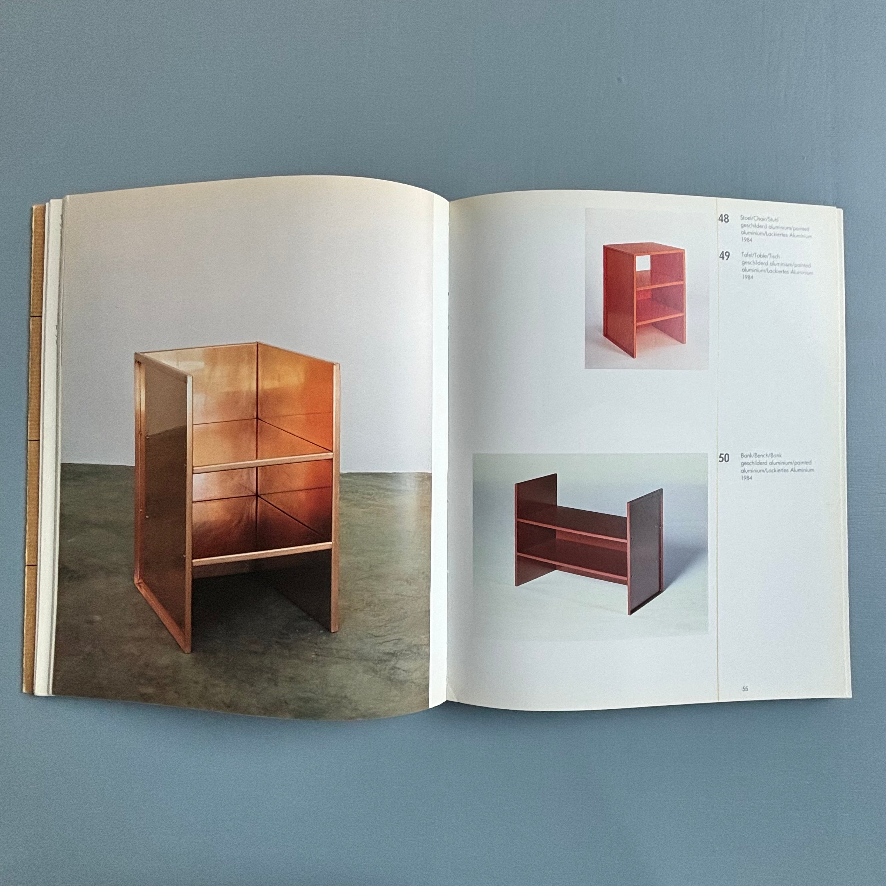 Donald Judd - Furniture Retrospective - Boymans-Van Beuningen Donald Judd - Furniture Retrospective - Boymans-Van Beuningen