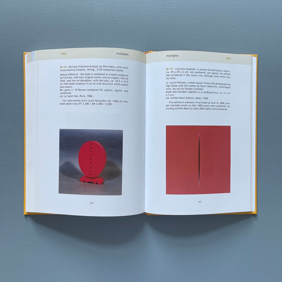 Lucio Fontana - Graphics, multiples and more... - Tuja Books 2006 - Saint-Martin Bookshop