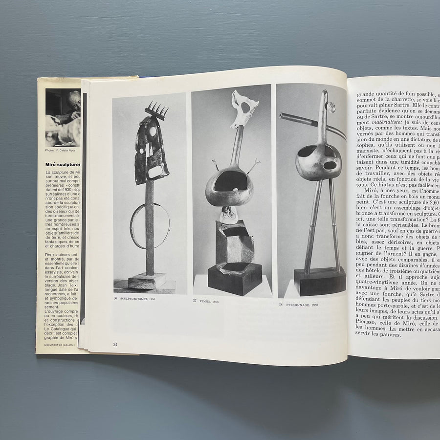 Miró - Sculptures - Maeght Editeur 1972 - Saint-Martin Bookshop