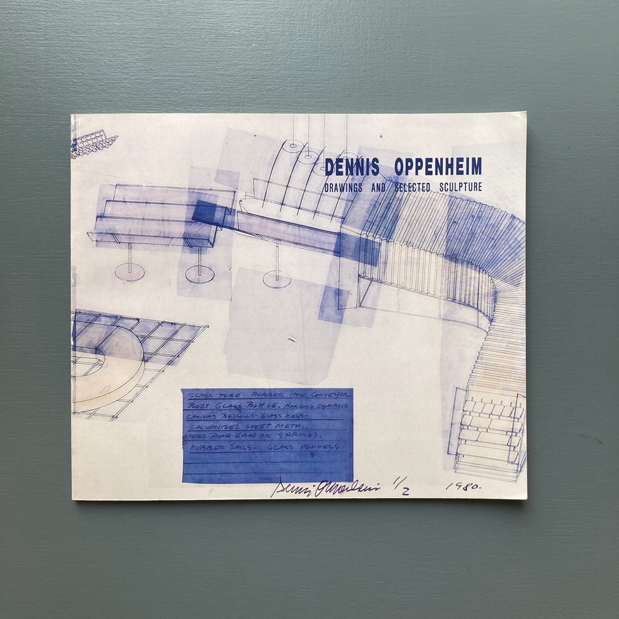 Dennis Oppenheim - Drawings and Selected Sculpture - Illinois State University 1992 - Saint-Martin Bookshop