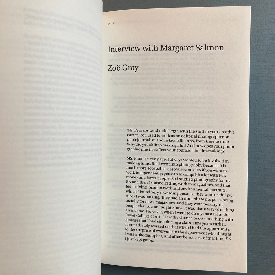 Margaret Salmon - Source Book 3/2007 - Witte de With 2007 - Saint-Martin Bookshop