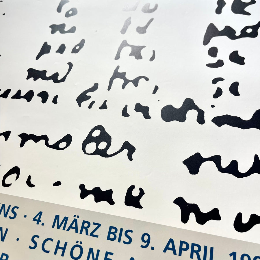 Raymond Hains - Poster Exhibition Nr 63 Portikus 1995 - Saint-Martin Bookshop