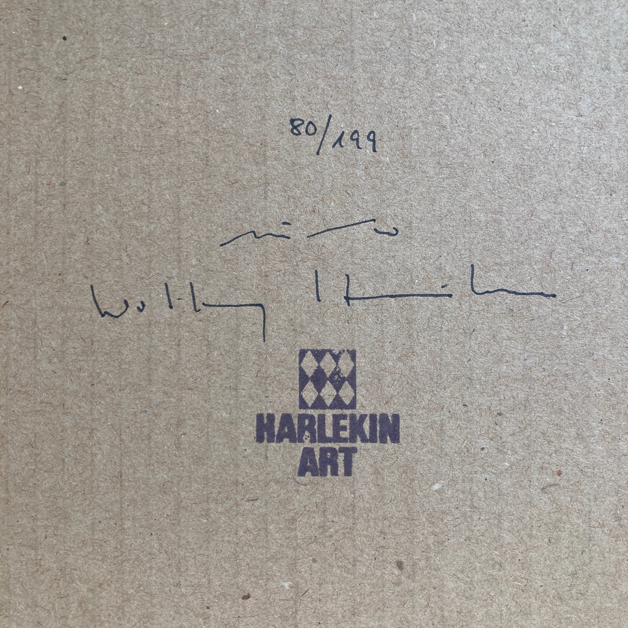 Wolfgang Hainke & Jürgen O. Olbrich (signed) - Two image-works 