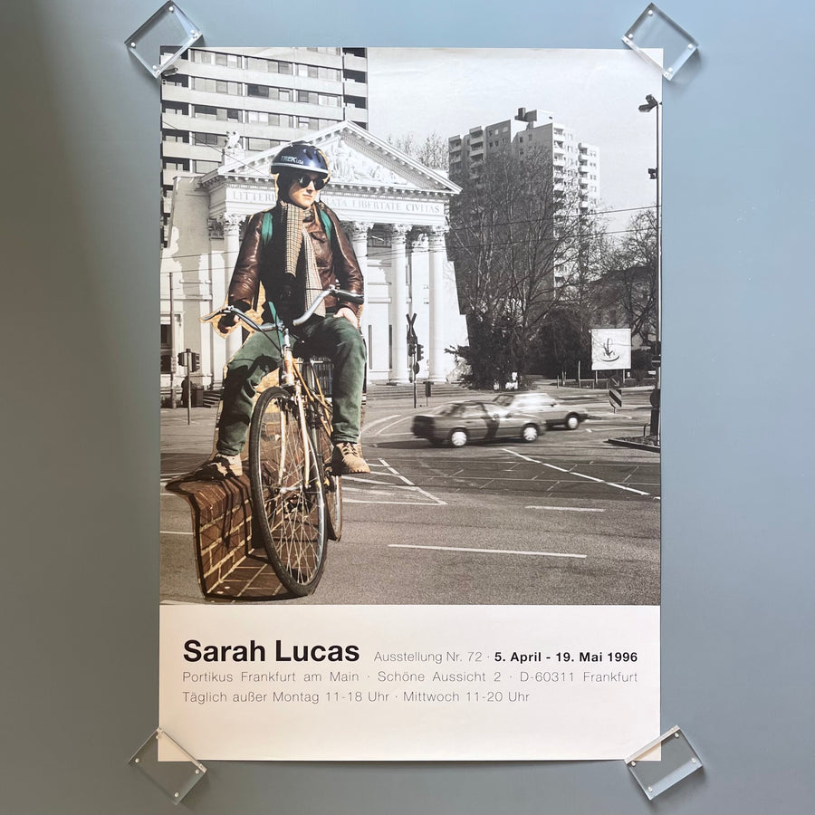 Sarah Luca - Poster Exhibition Nr 72 Portikus 1996 - Saint-Martin Bookshop