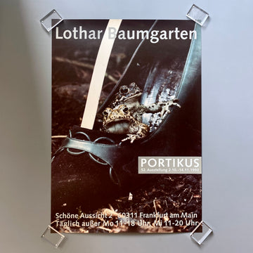 Lothar Baumgarten - Poster Exhibition Nr 52 Portikus 1993 - Saint-Martin Bookshop