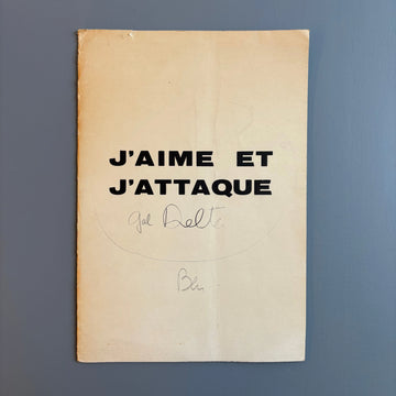 Ben (signed) - J'aime et j'attaque - 1975 - Saint-Martin Bookshop