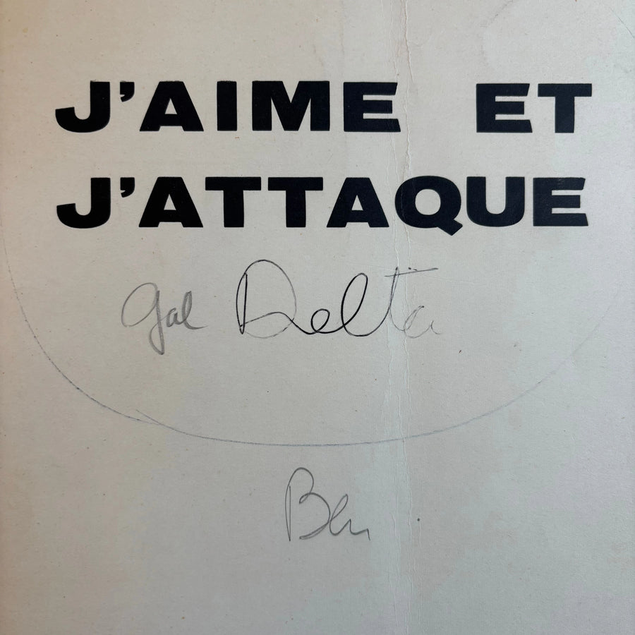 Ben (signed) - J'aime et j'attaque - 1975 - Saint-Martin Bookshop