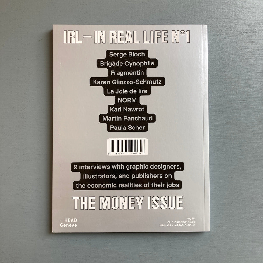 IRL-In Real Life n°1: The Money Issue - Head Publishing 2024