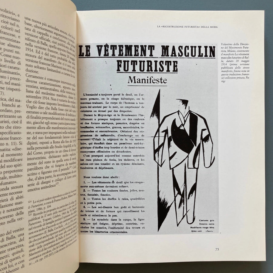 Il Futirismo e la Moda: Balla e gli altri - Marsilio Editori 1986