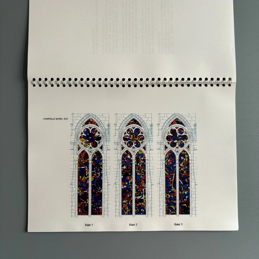 Imi Knoebel - Commande publique des vitraux de la cathédrale de Notre-Dame de Reims - Ministere Champagne Ardenne 2009