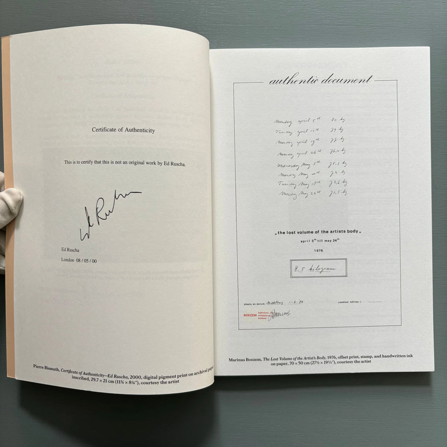 In Deed: Certificates of Authenticity in Art - Roma Publications 2011 - Saint-Martin Bookshop