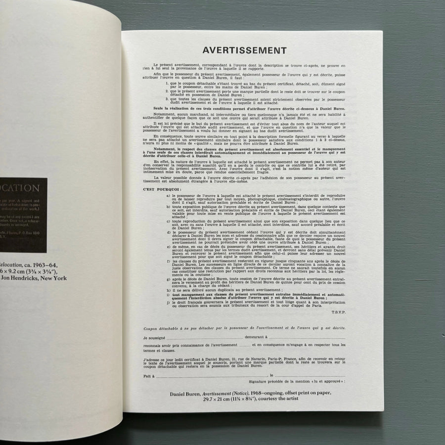 In Deed: Certificates of Authenticity in Art - Roma Publications 2011 - Saint-Martin Bookshop