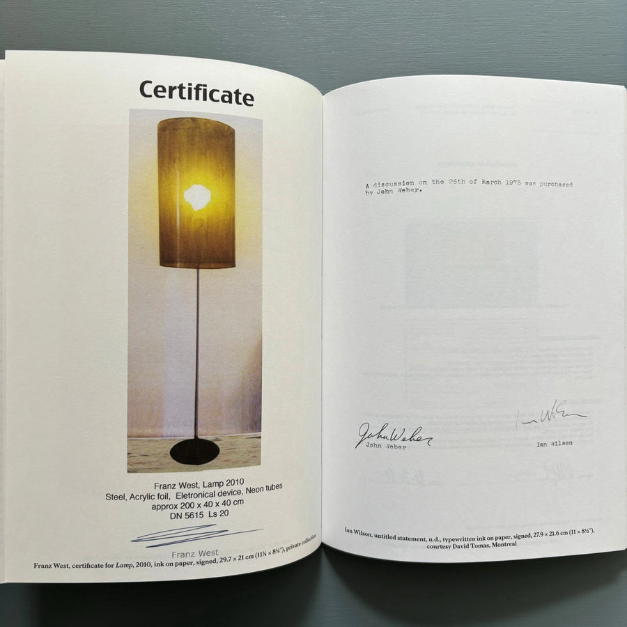 In Deed: Certificates of Authenticity in Art - Roma Publications 2011 - Saint-Martin Bookshop