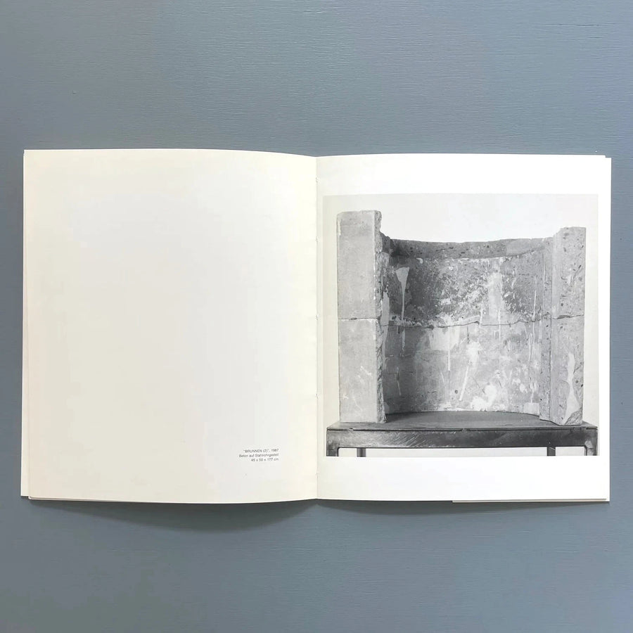 Isa Genzken e Gerhard Richter: Sculture e Pitture - Galleria Pieroni Roma 1987 - Saint-Martin Bookshop