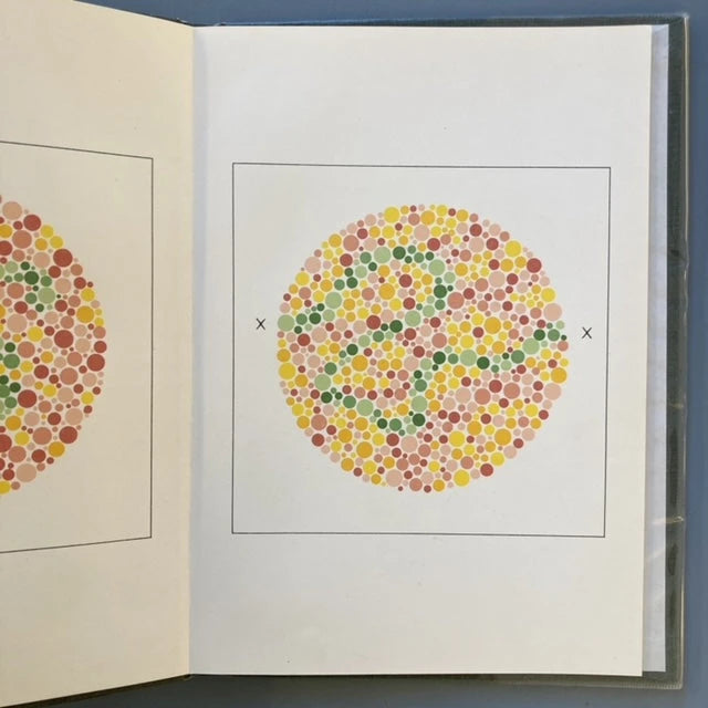 Ishihara's Tests for Colour-Blindness - Concise Edition - Kanehara Shuppan Co. 1972 Saint-Martin Bookshop
