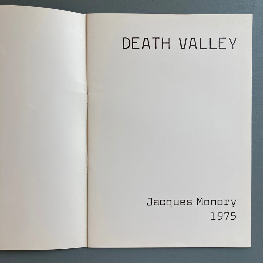 Jacques Monory - Death Valley - Europalia 75
