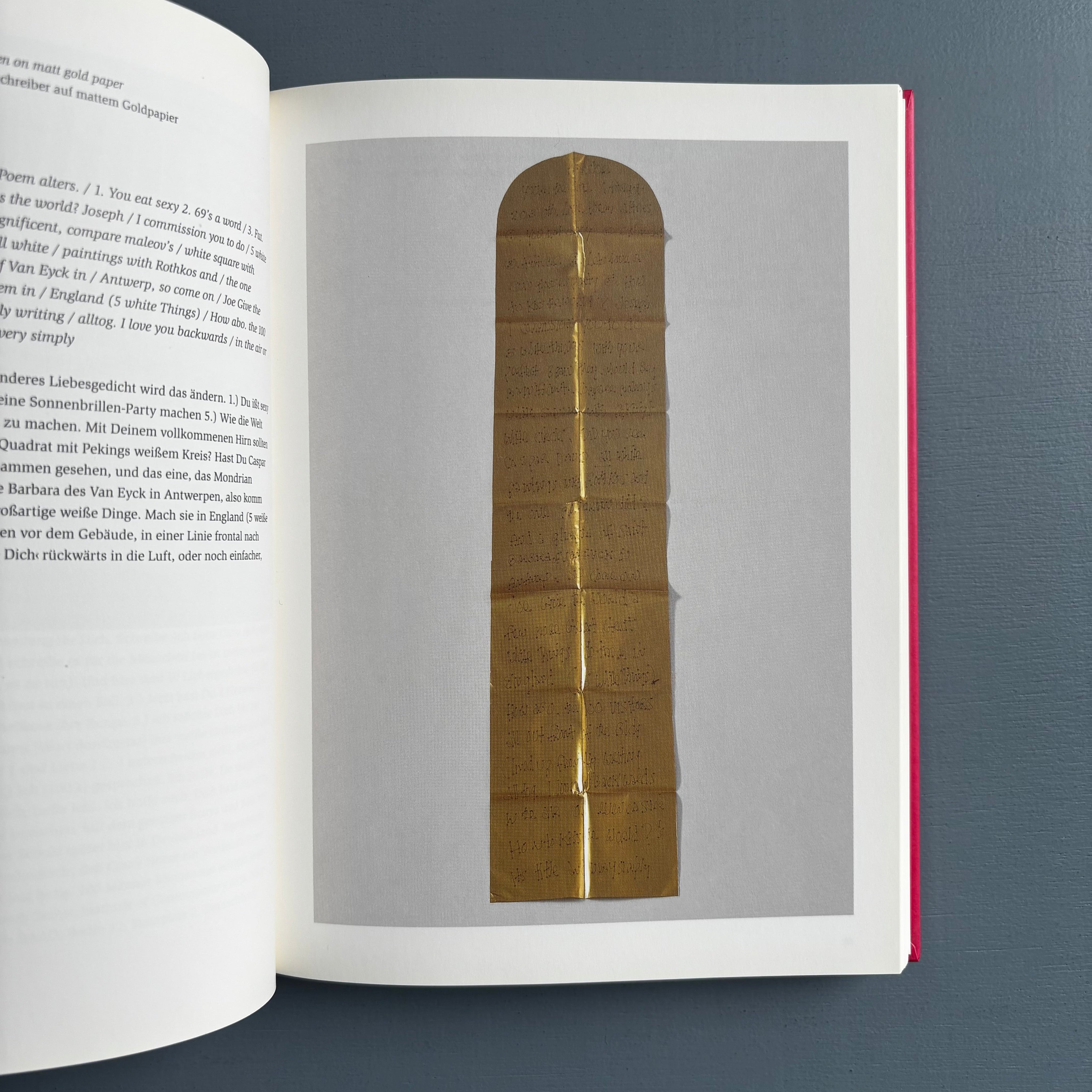 James Lee Byars - Briefe an Joseph Beuys - Hatje Cantz 2000