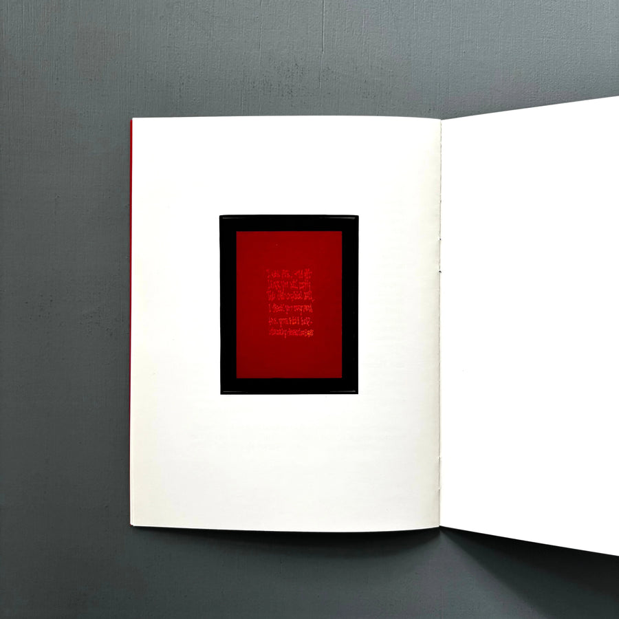 James Lee Byars - Leuven 2001 - Saint-Martin Bookshop