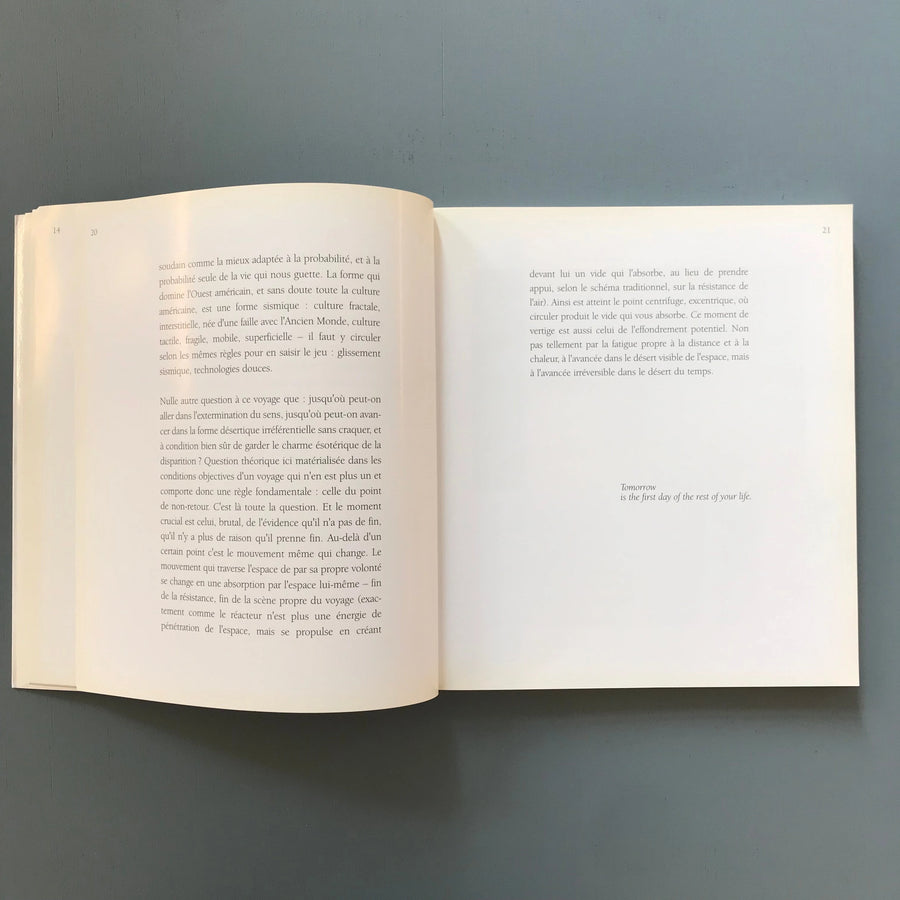 Jean Baudrillard - Amérique -Descartes & cie 2000 Saint-Martin Bookshop