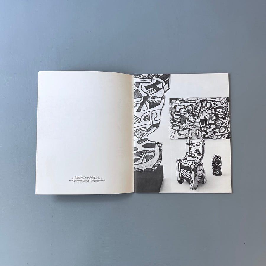 Jean Dubuffet - Painted Sculptures - The Pace Gallery 1968