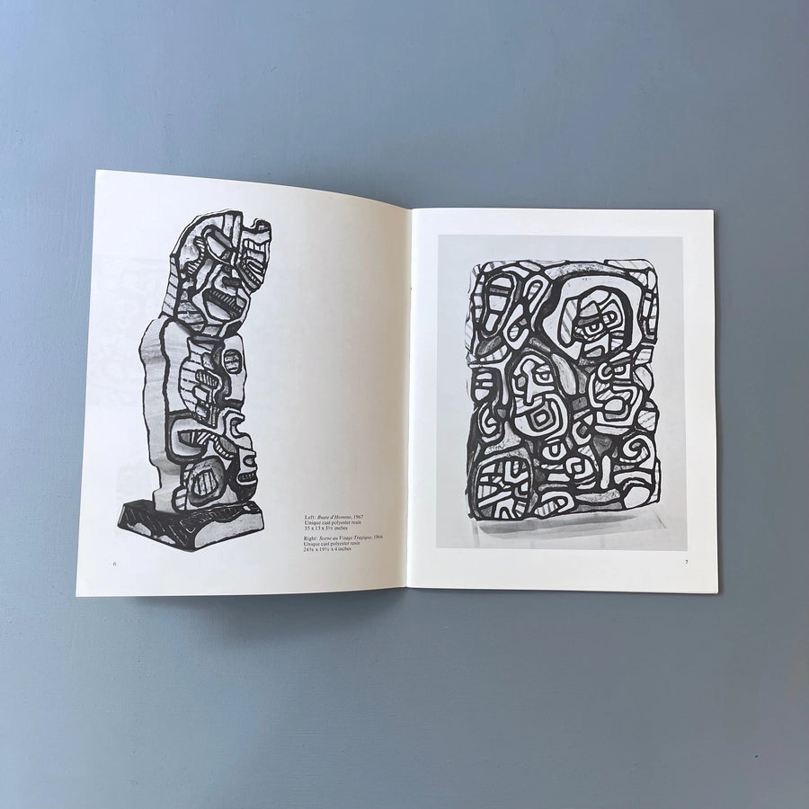 Jean Dubuffet - Painted Sculptures - The Pace Gallery 1968