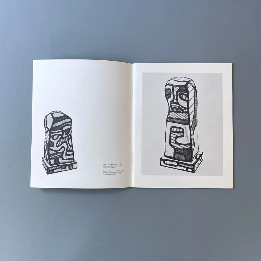 Jean Dubuffet - Painted Sculptures - The Pace Gallery 1968