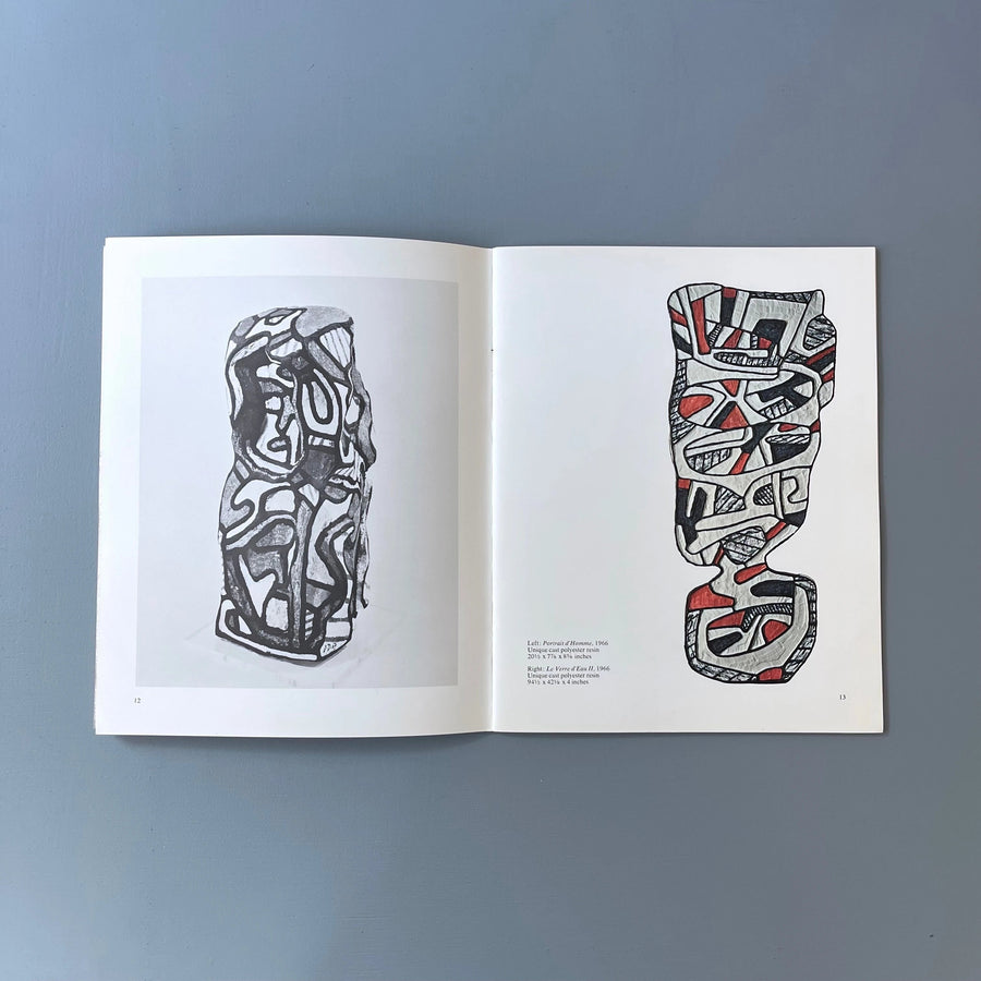 Jean Dubuffet - Painted Sculptures - The Pace Gallery 1968