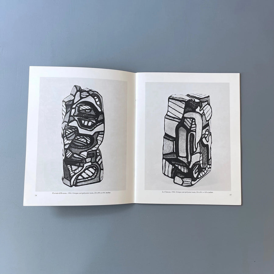 Jean Dubuffet - Painted Sculptures - The Pace Gallery 1968