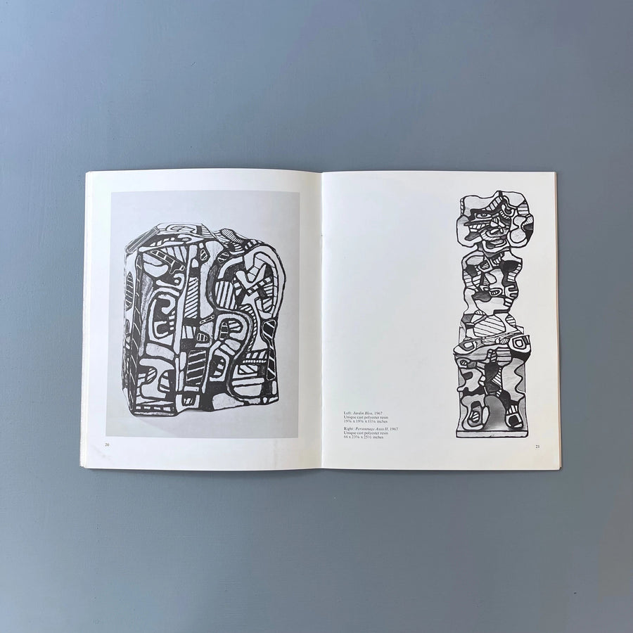 Jean Dubuffet - Painted Sculptures - The Pace Gallery 1968