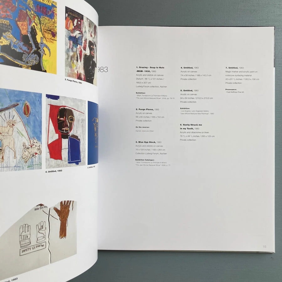 Jean-Michel Basquiat - Catalogue Raisonne with appendix (3 Vols) - Galerie Enrico Navarra 2010