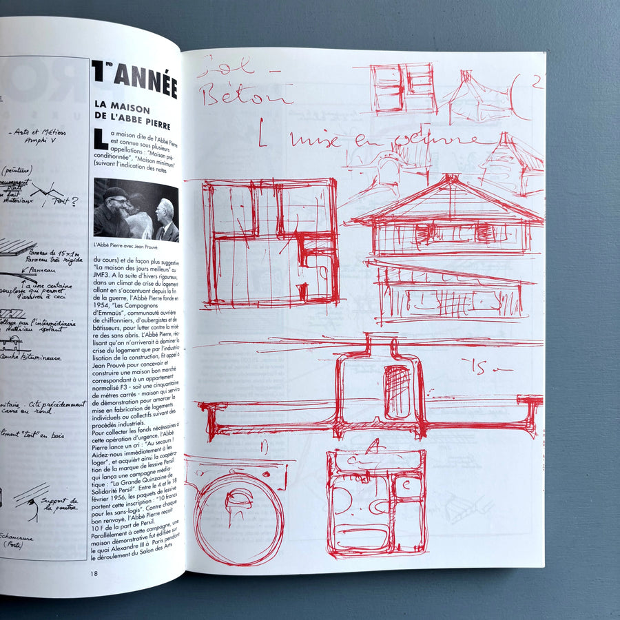 Jean Prouvé - Cours du CNAM - Pierre Mardaga Editeur 2002 - Saint-Martin Bookshop