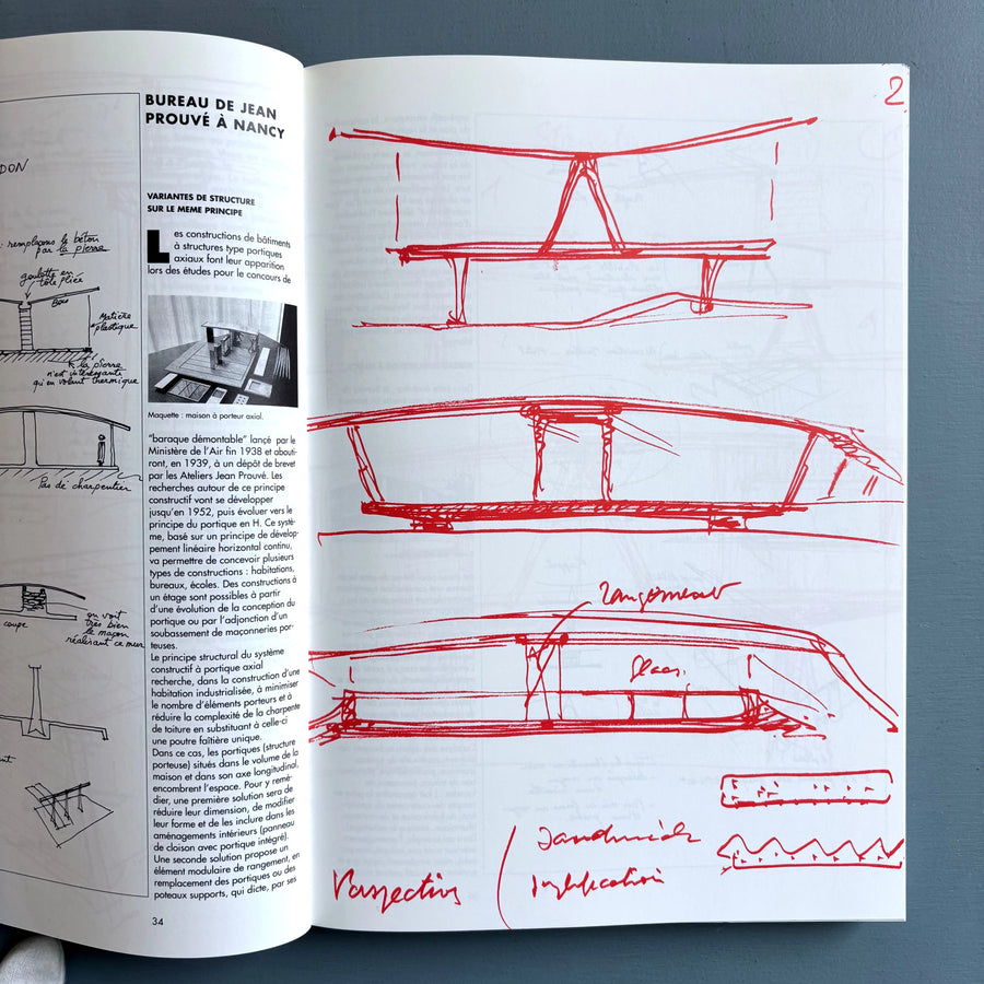 Jean Prouvé - Cours du CNAM - Pierre Mardaga Editeur 2002 - Saint-Martin Bookshop