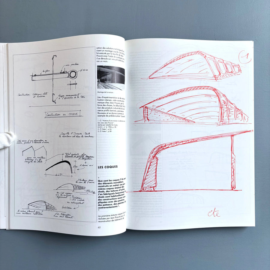 Jean Prouvé - Cours du CNAM - Pierre Mardaga Editeur 2002 - Saint-Martin Bookshop